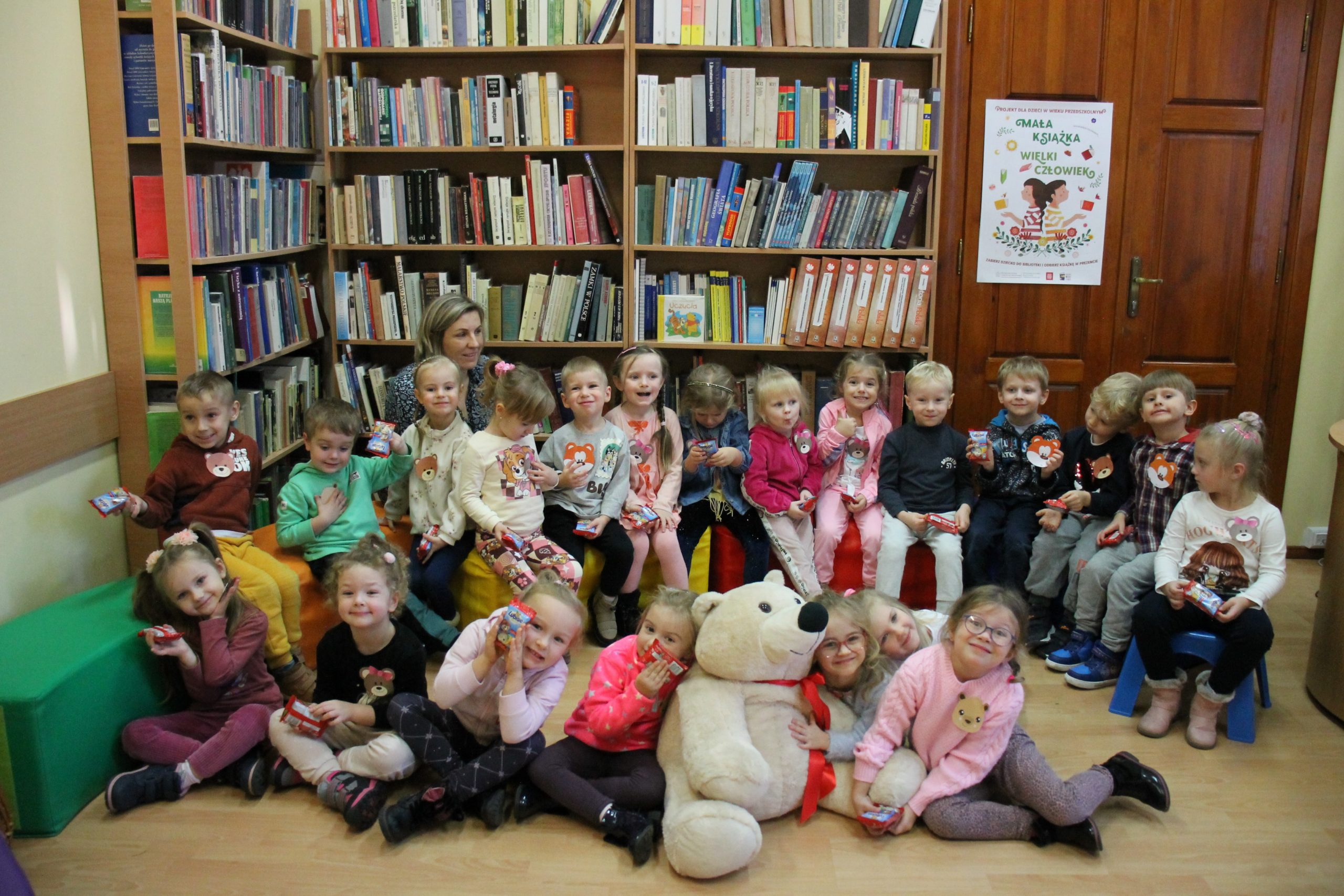 Dzień Misia w Bibliotece Publicznej w Rudniku nad Sanem – 4-latki Myszki